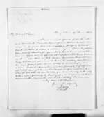 2 pages written 14 Jun 1853 by Hugh Cokeley Ross in Rangitikei District to Sir Donald McLean, from Inward letters - Surnames, Roo - Ros