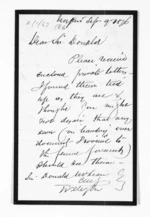 3 pages written 9 Sep 1876 by George Thomas Fannin in Napier City to Sir Donald McLean in Wellington City, from Inward letters - G T Fannin