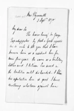 2 pages written 3 Sep 1871 by William Morgan Crompton in New Plymouth, from Inward letters - Surnames, Cre - Cur