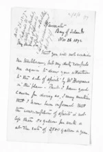 3 pages written 26 Nov 1872 by Archdeacon Edward Bloomfield Clarke in Bay of Islands to Sir Donald McLean, from Inward letters - Surnames, Cha - Cla