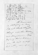 3 pages written 23 Mar 1873 by Samuel Locke to Sir Donald McLean, from Inward letters - Samuel Locke