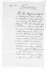 5 pages written by Rev Richard Taylor, Samuel Deighton, Robert Park and Sir Donald McLean, from Native Land Purchase Commissioner - Papers