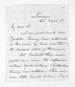 7 pages written 25 Mar 1871 by Colonel William Moule in Tauranga to Sir Donald McLean in Auckland Region, from Inward letters - W Moule