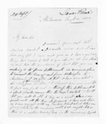 3 pages written 4 Aug 1851 by James Preece to Sir Donald McLean, from Inward letters - James Preece