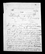3 pages written 8 Nov 1872 by Colonel William Moule in Wellington City to John Henry Herbert St John in Napier City, from Native Minister - Inward telegrams