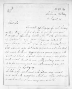 4 pages written 9 Aug 1875 by Alfred Carter in Gisborne to Sir Donald McLean in Wellington, from Inward letters -  Surnames, Car