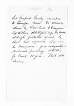 1 page written 14 Jan 1869 by George Thomas Fannin in Napier City, from Inward letters - G T Fannin