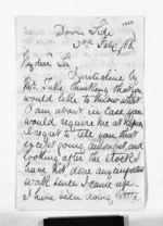 6 pages written 3 Feb 1866 by Henderson James Twigg, from Inward letters - Surnames, Tut - Tyl