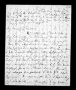 8 pages written   1851 by Susan Douglas McLean to Sir Donald McLean, from Inward family correspondence - Susan McLean (wife)