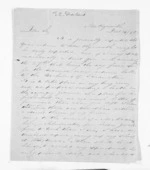 3 pages written 14 Dec 1850 by James Cragg Sharland in New Plymouth to Sir Donald McLean, from Inward letters - Surnames, Sey - She
