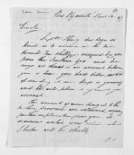 2 pages written 14 Apr 1849 by Edwin Harris in New Plymouth, from Inward letters - Surnames, Har - Haw
