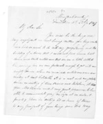 3 pages written 18 Feb 1849 by James Brown in Dunedin City to Sir Donald McLean in New Plymouth District, from Inward letters - Surnames, Bro