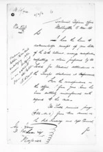 3 pages written 6 Mar 1868 by an unknown author in Wellington to Sir Donald McLean in Napier City, from Superintendent, Hawkes Bay and Government Agent, East Coast - Papers