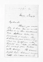 3 pages written 4 May 1869 by Samuel Deighton in Wairoa, from Inward letters - Samuel Deighton