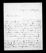 6 pages written 25 Jul 1849 by Sir Donald McLean in Wanganui to Susan Douglas McLean, from Inward and outward family correspondence - Susan McLean (wife)