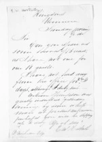 1 page written 5 Aug 1860 by Emanuel Hesketh in Remuera to Sir Donald McLean, from Inward letters - Surnames, Her - Hes