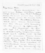 4 pages written 22 Dec 1869 by Sir Donald McLean to Sir Francis Dillon Bell, from Inward letters - Francis Dillon Bell