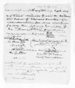 2 pages written 7 Sep 1850 by Sir Donald McLean in Rangitikei District, from Native Land Purchase Commissioner - Papers