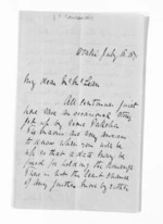 2 pages written 18 Jul 1871 by an unknown author in Otaki to Sir Donald McLean, from Inward letters - Surnames, Edw
