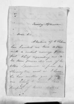 2 pages written by Sir Donald McLean to Rev Henry Hanson Turton, from Inward letters -  Rev Henry Hanson Turton