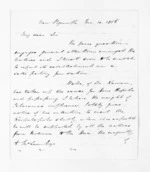 3 pages written 10 Nov 1856 by Henry Halse in New Plymouth District to Sir Donald McLean, from Inward letters - Henry Halse