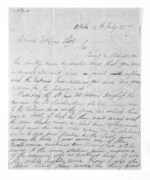 4 pages written 16 Jul 1857 by Hector Ross Duff in Akitio to Sir Donald McLean, from Inward letters - Surnames, Duff