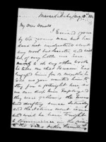 2 pages written 10 Jan 1864 by Archibald John McLean in Maraekakaho to Sir Donald McLean, from Inward family correspondence - Archibald John McLean (brother)