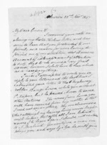 4 pages written 22 Nov 1857 by Archibald Alexander MacInnes in Ahuriri to Sir Donald McLean, from Inward letters -  Archibald Alexander MacInnes and others