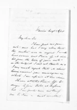 7 pages written 26 Aug 1868 by Samuel Deighton in Wairoa to Sir Donald McLean in Wellington, from Inward letters - Samuel Deighton