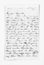 12 pages written 16 Jun 1863 by Isabelle Augusta Eliza Gascoyne to Sir Donald McLean, from Inward letters - Surnames, Gascoyne/Gascoigne