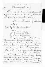 3 pages written 12 Jan 1850 by an unknown author in Taranaki Region, from Native Land Purchase Commissioner - Papers
