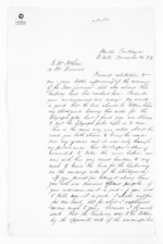 4 pages written 30 Nov 1874 by Hare Nepia Hapuku to Sir Donald McLean, from Hawke's Bay.  McLean and J D Ormond, Superintendents - Public Works.  Lands and Survey Office.  Crown Lands Office