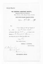 2 pages written 17 Nov 1870 by an unknown author in London, from Masonic Lodge papers, trade circulars, invitations