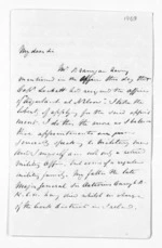 2 pages written 28 Apr 1870 by Captain John L M Carey, from Inward letters - Surnames, Cam - Car