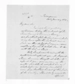 4 pages written 23 Jan 1859 by William Nicholas Searancke in Turanganui to Sir Donald McLean in Auckland Region, from Inward letters - W N Searancke