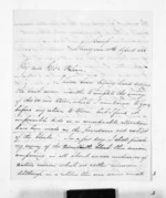 4 pages written 10 Apr 1858 by Dr Andrew Sinclair in Whangarei to Sir Donald McLean, from Inward letters - Andrew Sinclair