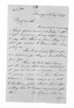 2 pages written 10 Aug 1874 by Alexander Campbell in Aorangi, from Inward letters -  Alex Campbell