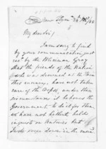 3 pages written 24 Jan 1848 by Henry King in New Plymouth to Sir Donald McLean, from Inward letters -  Henry King