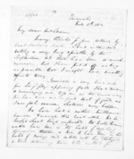 8 pages written 11 Nov 1852 by George Sisson Cooper in Taranaki Region to Sir Donald McLean, from Inward letters - George Sisson Cooper