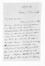 3 pages written 3 Jan 1861 by Michael Fitzgerald in Napier City to Sir Donald McLean, from Inward letters - Michael Fitzgerald