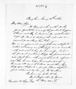 2 pages written 10 May 1861 by Walter Harsant in Raglan to Sir Donald McLean, from Inward letters - Walter Harsant