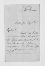 6 pages written 13 Jul 1863 by Sir Malcolm Fraser in Wellington, from Inward letters - Surnames, Fra - Fri