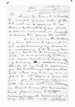 3 pages written 25 Oct 1854 by Sir Donald McLean to Auckland City, from Native Land Purchase Commissioner - Papers