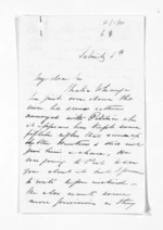 3 pages written 6 Jun 1868 by Samuel Deighton to Sir Donald McLean in Napier City, from Inward letters - Samuel Deighton
