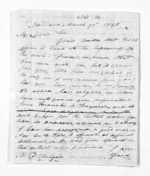 4 pages written 27 Mar 1845 by William Comrie to Sir Donald McLean in New Plymouth, from Inward letters - Surnames, Col - Com