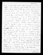 1 page written 9 Nov 1870 by John Davies Ormond, from Inward letters - J D Ormond