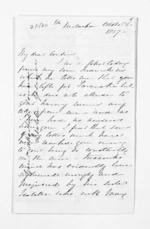 6 pages written 5 Oct 1857 by Isabelle Augusta Eliza Gascoyne to Sir Donald McLean, from Inward letters - Surnames, Gascoyne/Gascoigne
