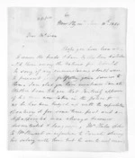 3 pages written 10 Jun 1850 by Henry King in New Plymouth District to Sir Donald McLean in Wanganui, from Inward letters -  Henry King
