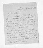 4 pages written 29 Sep 1850 by Robert Park to Sir Donald McLean, from Inward letters - Surnames, Pal - Par