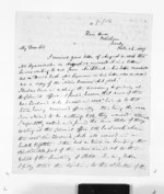 4 pages written 26 Feb 1857 by Algernon Gray Tollemache to Sir Donald McLean, from Inward letters - A G Tollemache